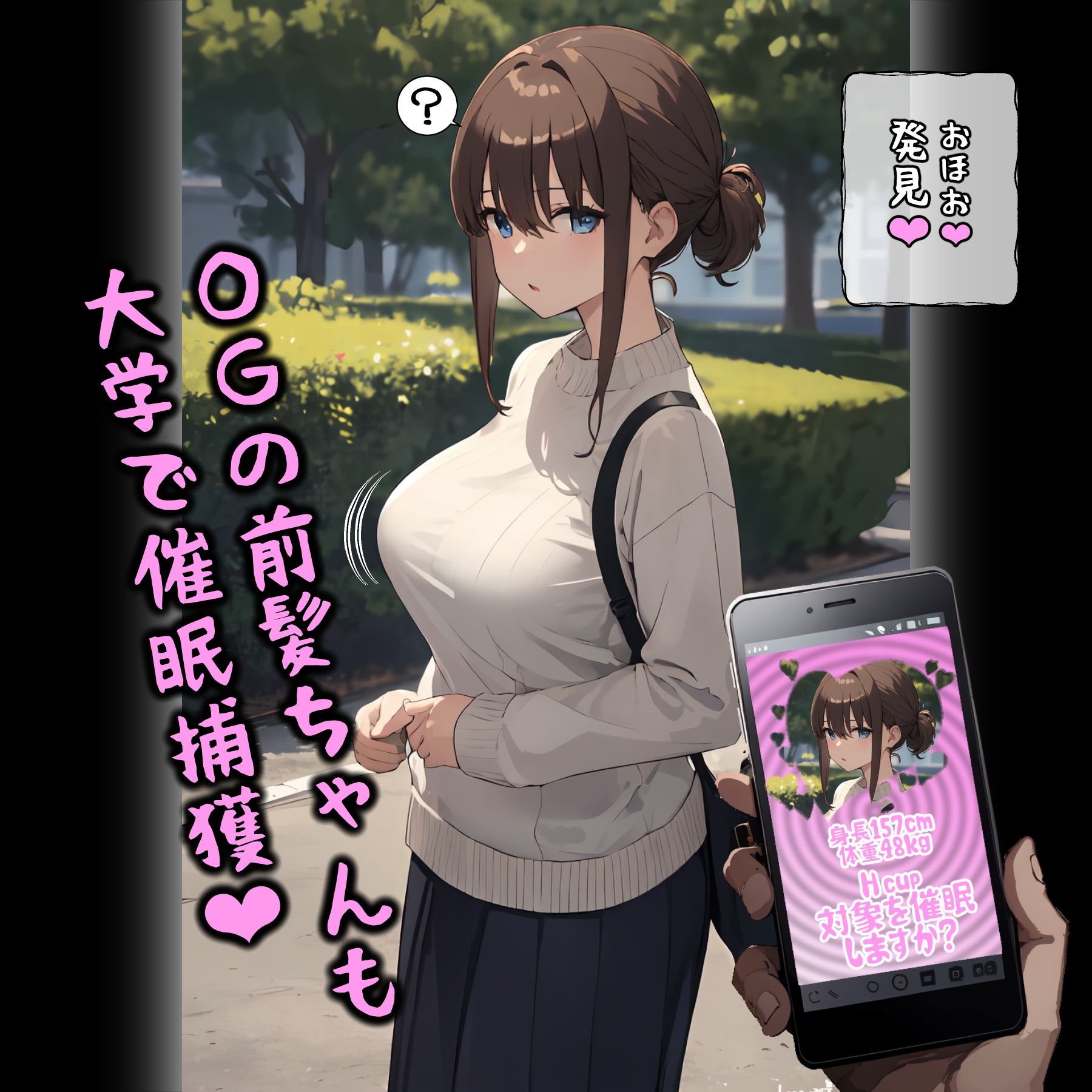 FANZA同人|催●おじさんに支配された「たわわ女子」たち、全員妊娠|無料サンプルエロ画像-7